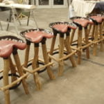     Tractor seat stools
