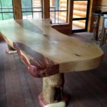 Tree Trunk Table