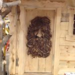                     Carved Face Door