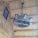Maple leaf chandelier 